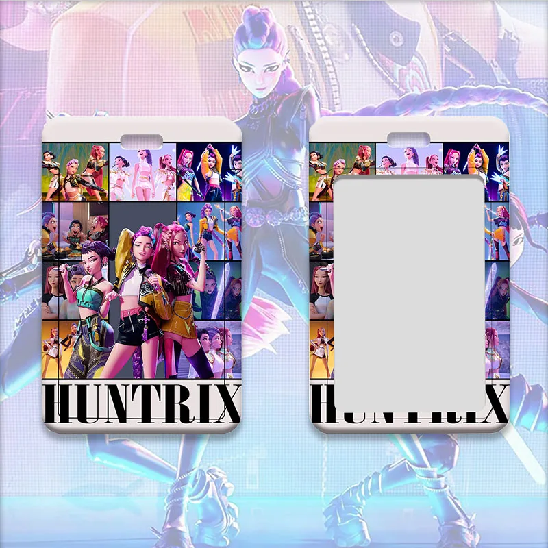 

KPop Demon Hunting Series Держатели для карт Горячий фильм Держатель для удостоверения личности Симпатичный чехол для студенческих карт Брелок Забавные подарки на день рождения