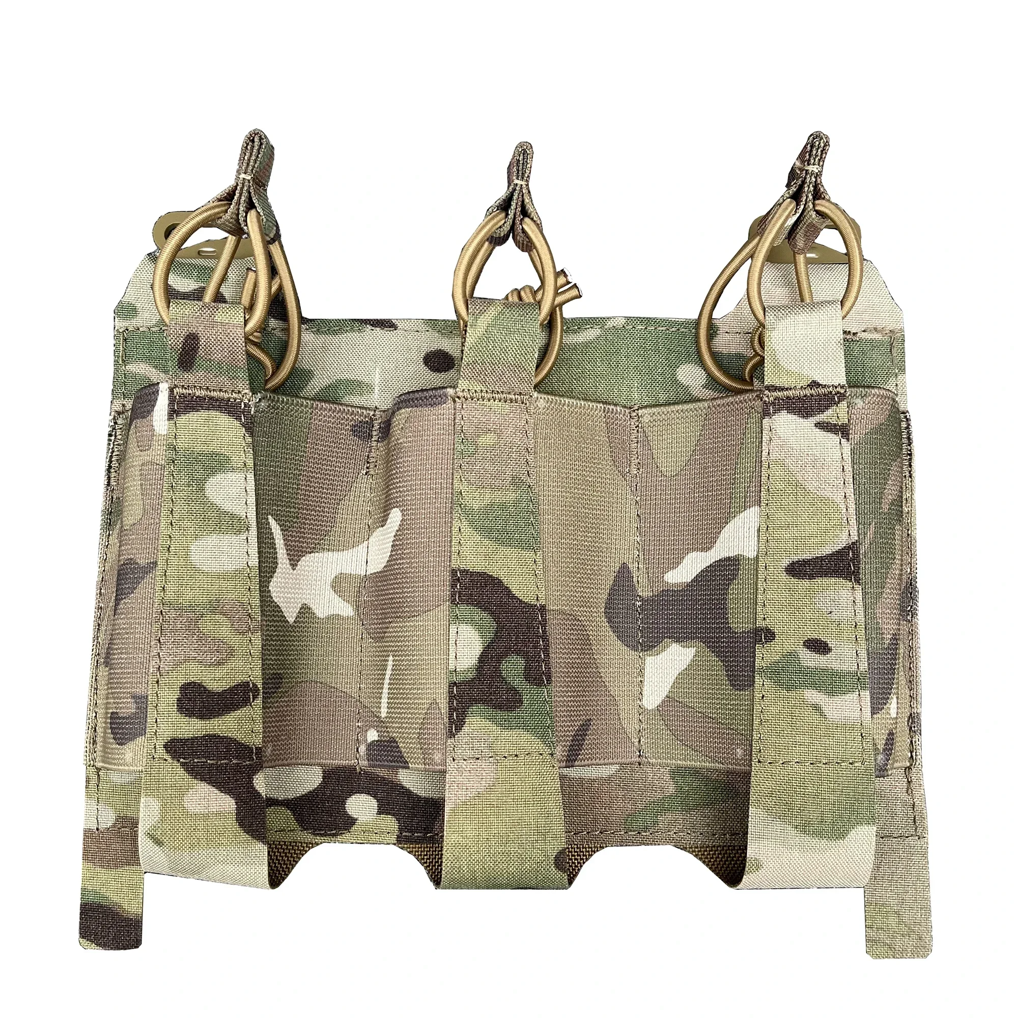 レーザーカットタクティカルベストチェストトリプルフロントアタックパネルフラットポーチ弾性拡張変換ボード