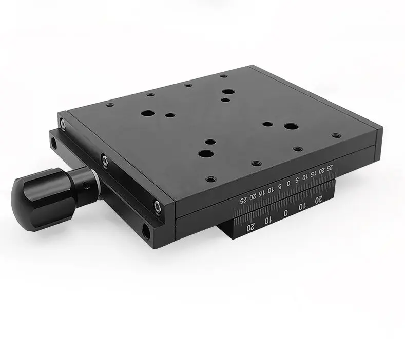 2026 Hot Sale 50mm Travel Range 100mm Width Manual Precision X Axis Translation Stage For High-precision Displacement Manual