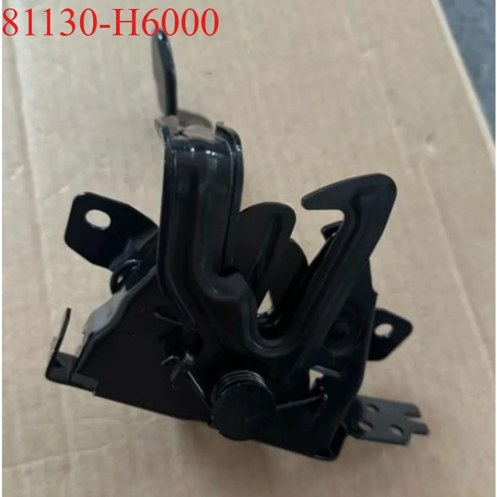 Black 1pc Hood Lock Latch for Hyundai for Kia 81130-H6000 81130H6000 81130 H6000