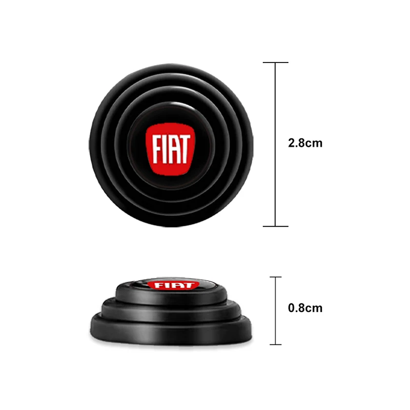 Car door trunk soundproof shockproof buffer cushion pad Fit For Fiat Ducato Abarth Tipo Panda Bravo Doblo Stilo 500 124 125