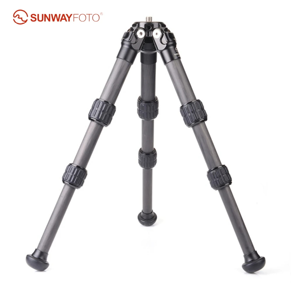 

SUNWAYFOTO Light Small Mini Carbon Fiber DSLR Camera Stand Professional Carbon Tripod T1C30N,For Phone Camera Accessories Video