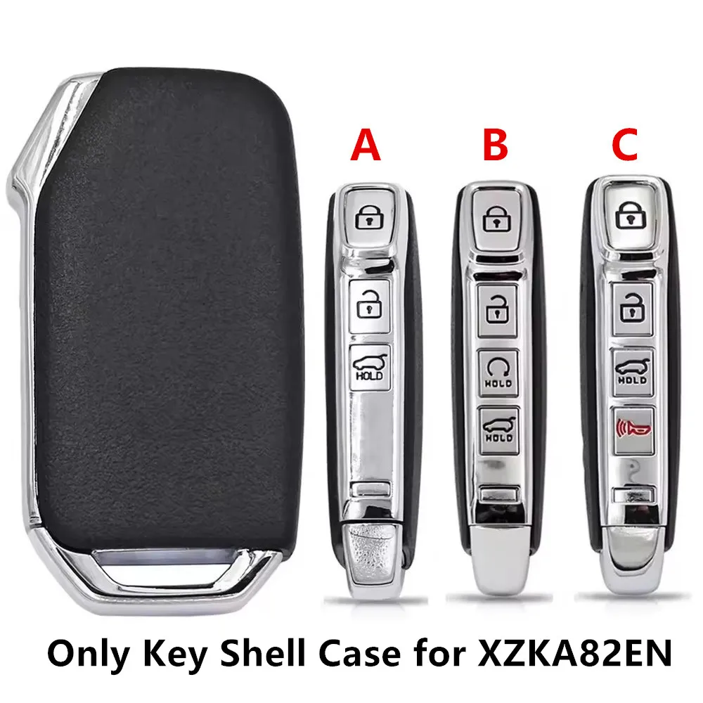 

KEYECU Only Key Shell Case 3/4BTN for Kia Sportage Ray Sorento Soul Telluride Cerato 2020 K5 K8 K3 KX3 KX7 Seltos for XZKA82EN