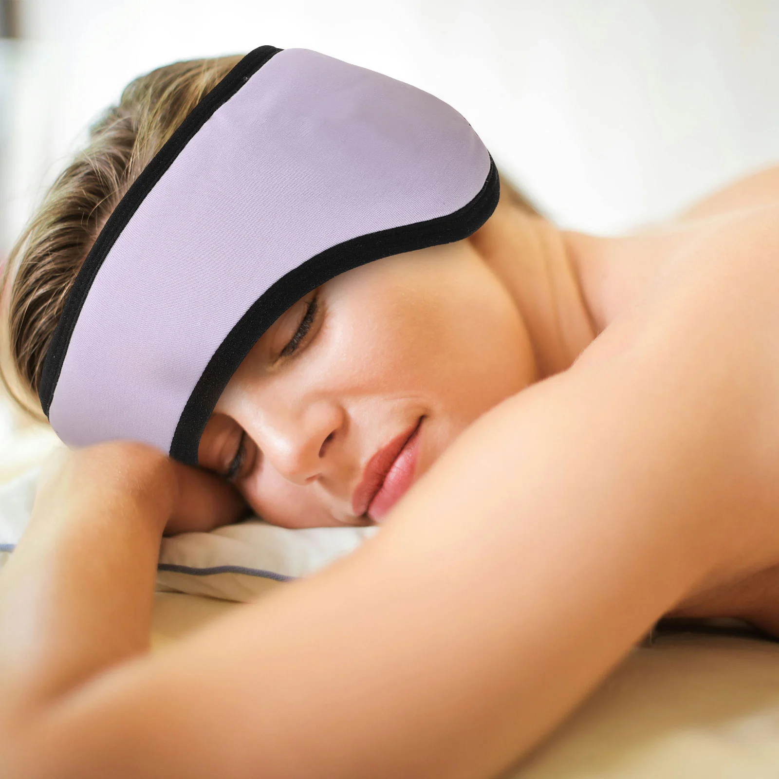 Protetor de orelha para dormir ajustável, quente, inverno, algodão, elastano, poliéster, aquecedores de ouvido para dormir, viagens, dormir