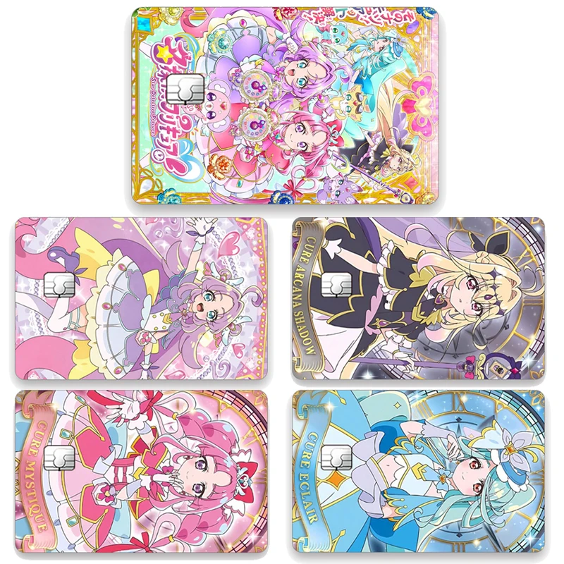 

Наклейки Meitantei Precure: милые мультяшные стикеры для студентов, серия Cure Arcana Shadow Eclair Mystique, изысканные декоративные нашивки для документов