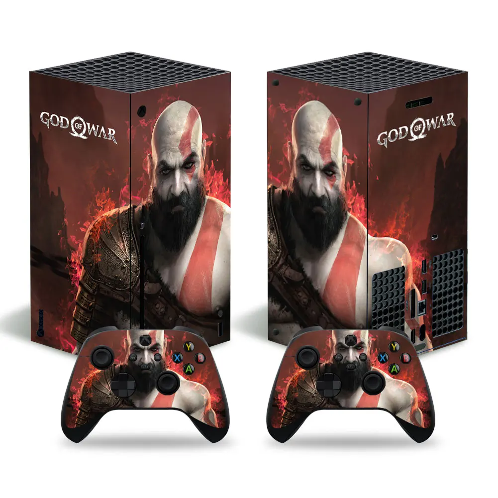 

Наклейки God для Xbox серии X, наклейки из ПВХ для Xbox серии X, виниловые наклейки, защитные чехлы 1