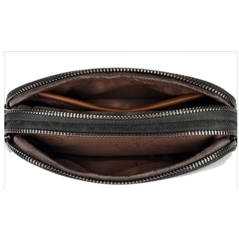 Small Handbag New Mini Exquisite Clutch Bag Practical Double Zipper Change Bag Cross-border Light Luxury Messenger Bag Commuting