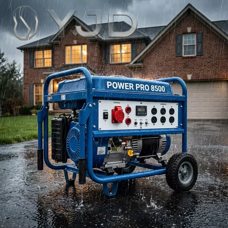 YJD Factory Price Super Silent Open Series 18KW Open Frame Type Diesel Generator Set with Remote Control ATS for Industrial