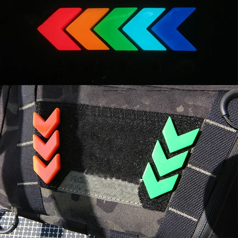 

Color Glow 'magic Block' Morale Badge Modular Splicing Tactical Armband DIY Backpack Decoration Hook&loop Patches for Clothing