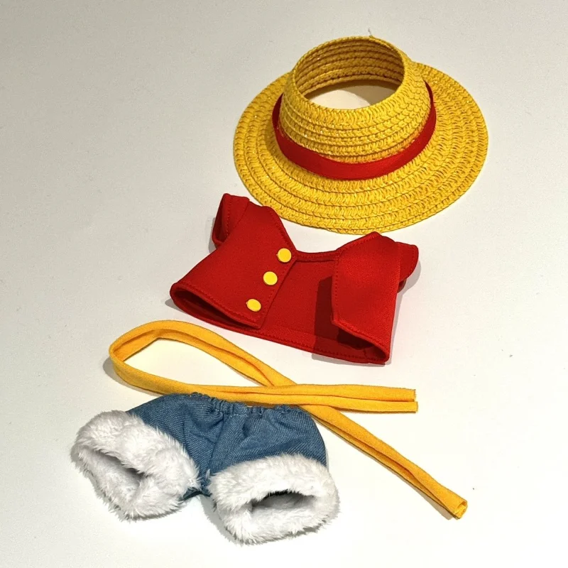 

ONE PIECE Luffy Chooper Doll Clothes Set for V1 V2 V3 17cm Doll Clothing Set Cute Tops and Pants Accessories Children's Toy Gift