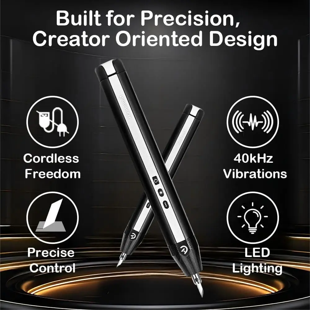 Hanboost® C1 Wireless Ultrasonic Cutter for DIY Maker (Maker Master Package)