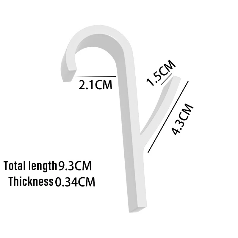 2/6/12 قطعة لا حاجة مسمار الشماعات منشفة متعددة الأغراض المبرد السنانير معطف شماعات ملابس وشاح رف حمام درابزين هوك الحمام