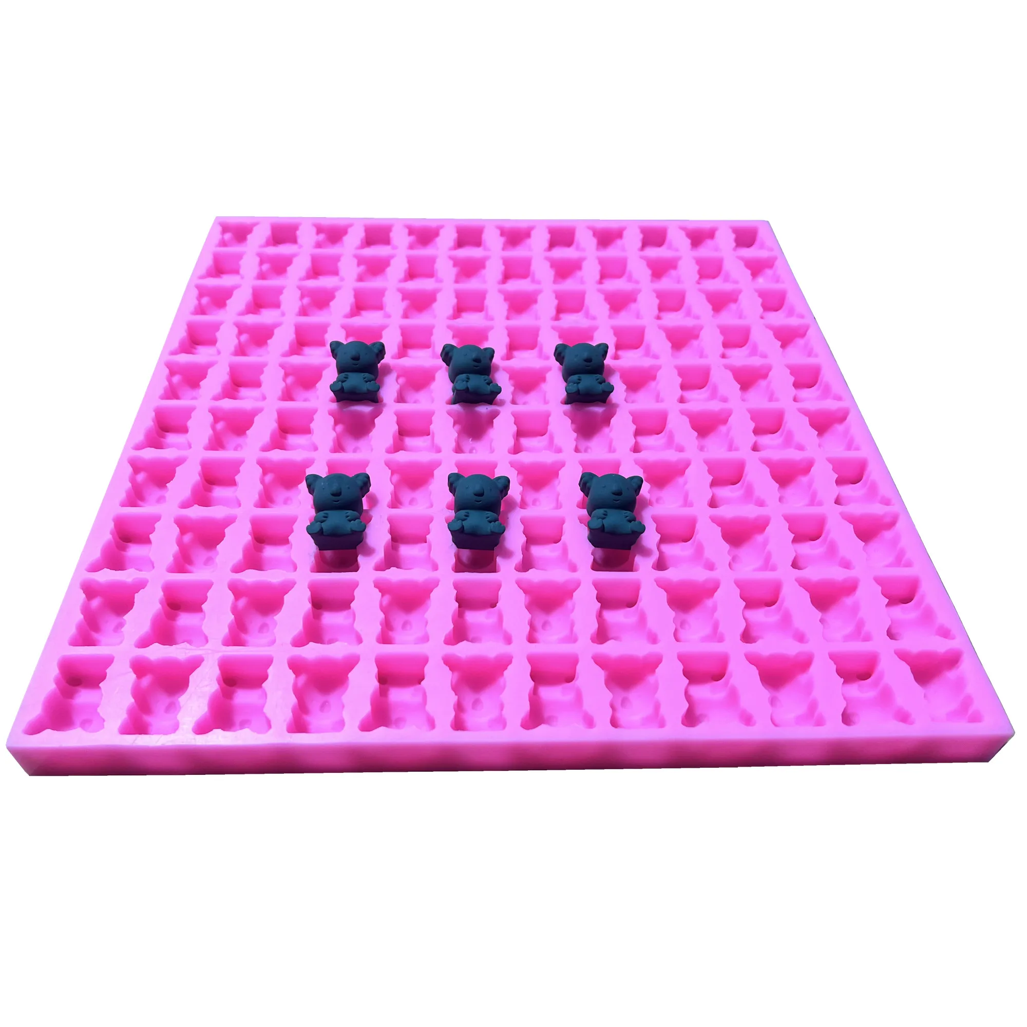 3D Bear Chocolate Mold Factory Custom Silicone Mold for Chocolate Candy Cake Sugarcraft Ice