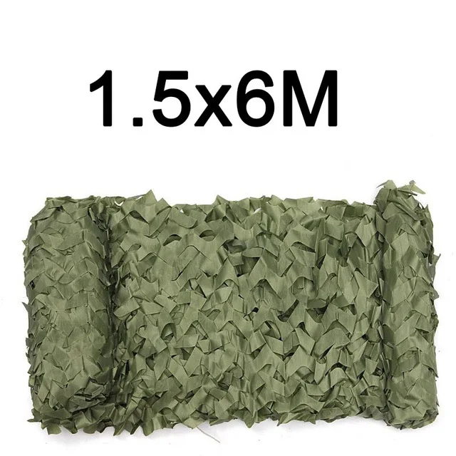perroquet Tarnnetz, 1,5 m x 2, 3, 4, 5, 6, 7, 8, 9, 10 m, Camo-Netz, große Rolle, Netzabdeckung, Blind für Jagd, Dekoration, Sonnenschutz, Party, Camping 10