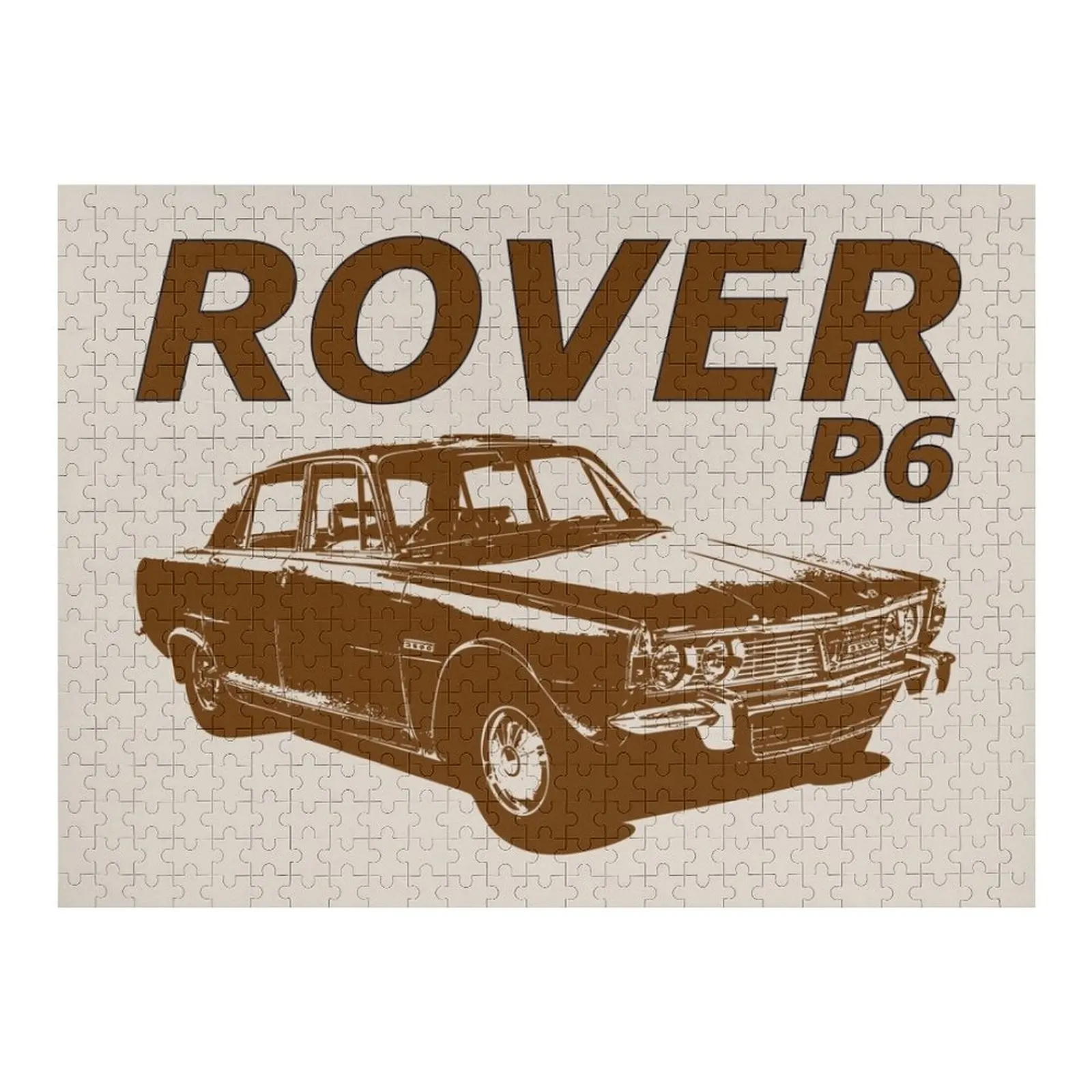 

Rover P6 Rover 2000 Rover 2200 3500 V8 Jigsaw Puzzle Wooden Decor Paintings Photo Custom Baby Wooden Puzzle