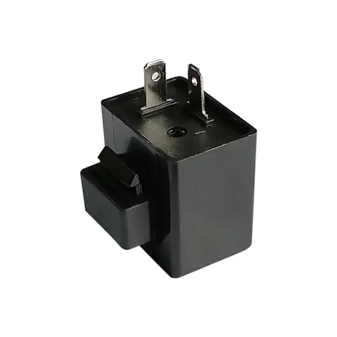 DC 6-12V LED Motorcycle Flasher Buzzer 2 Pin Adjustable Flasher Relay Turn Signal Indicator For Honda Kawasaki Yamaha Etc