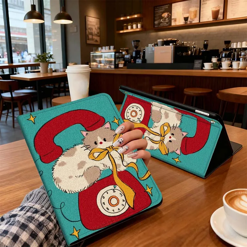 

Creative Animal Illustration For iPad Pro 7 8 9 Gen 2 11 13 5th 6th 10th 11th M5 M4 12.9 10.9 10.2 Inch 2024 2025 Tablet Case