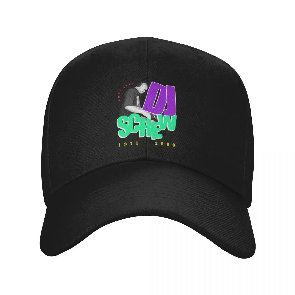 Dj Screw T-ShirtDJS rip Baseball Cap Cosplay Beach Bag fishing caps man New In Hat Baseball For Men Women's