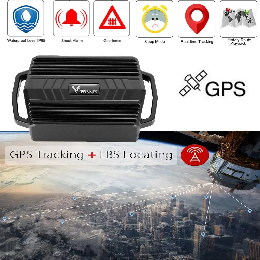 TK935 GPS Tracker Long Standby global 2G/4G Vehicle/Animal Compatible GSM GPRS AGPS LBS Positioning Viewable PC for Android/ IOS