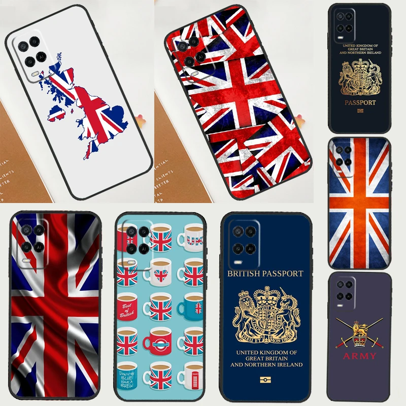 Phone Cases Uk - ユニオンジャック英国イングランド英国旗電話ケース Oppo A40 A60 A80 A78