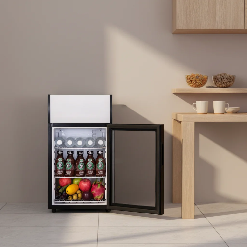 Chiller Fridge Hotel Mini Beverage Drink Bottle Cooler Display Bar Fridge Refrigeration Equipment