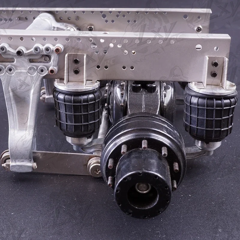 ชุดระบบกันสะเทือนแบบถุงลม 4 ตัว / 8 ตัว ขนาด 1:14 สำหรับรถบรรทุก Tamiya RC รุ่น SCANIA 770S R620 VOLVO BENZ Arocs MAN TGX