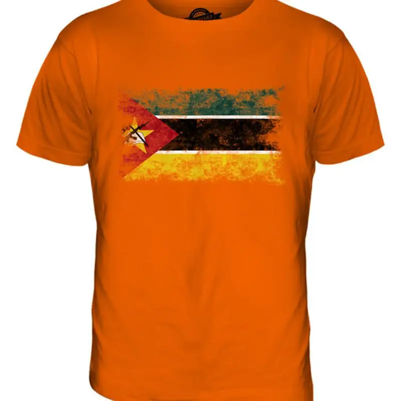 

MOZAMBIQUE VINTAGE FLAG MENS T SHIRT TEE SHIRT XS S M L XL 2XL 3XL 4XL 5XL