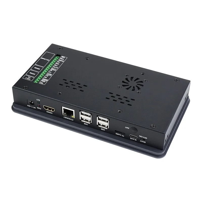 Hot Raspberry PI CM4 7-inch Touch Display All-in-one CM4 Core Board IO Baseplate Aluminum Alloy Shell