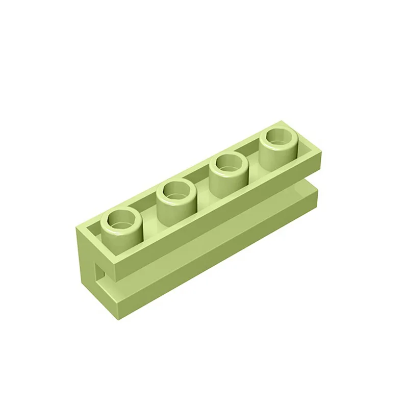 MOC 10PCS 2653 Wall Brick Modified 1x4 With Channel Building Blocks Replaceable Classical Toys Adults Boys Special Day Xmas Gift