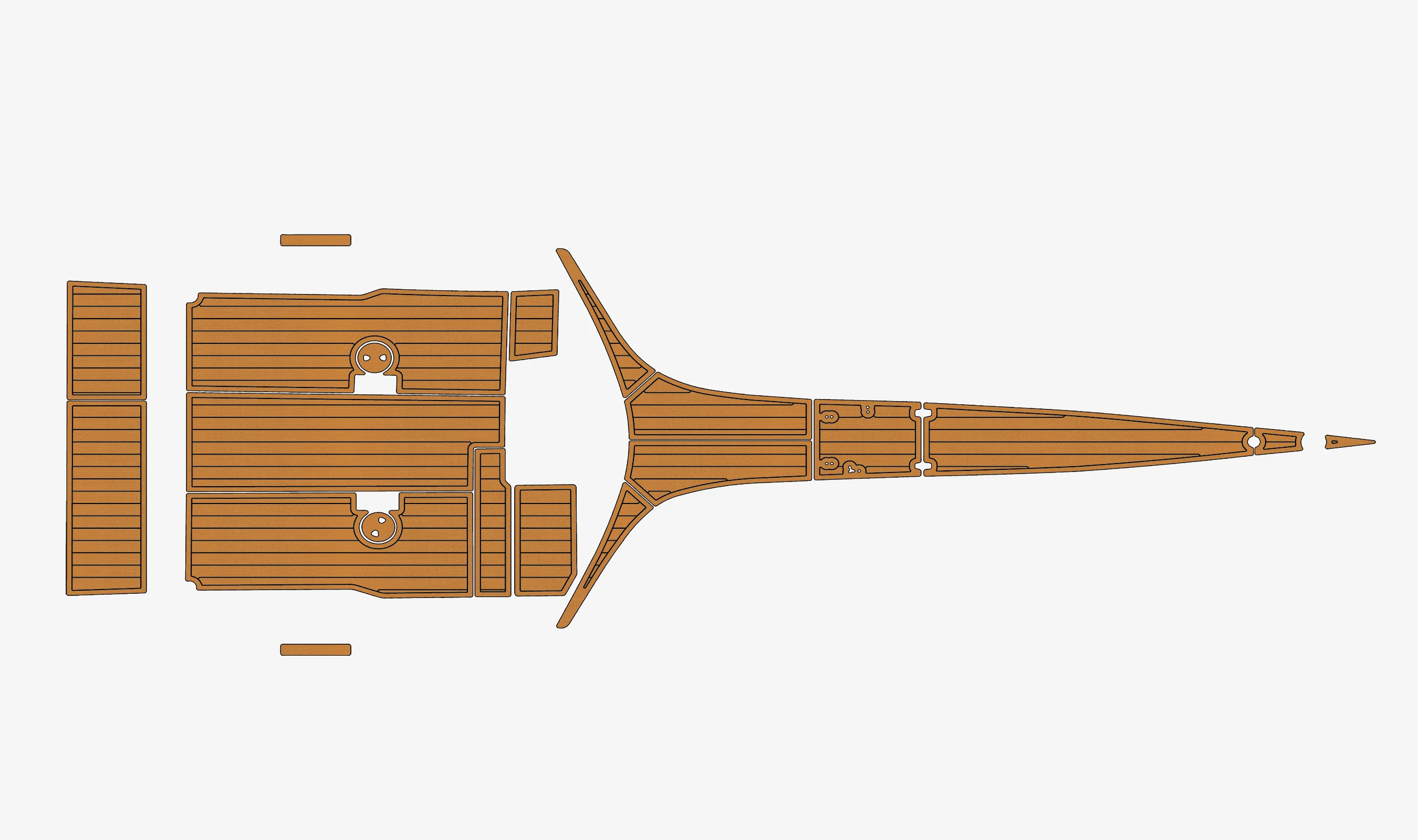 

Нескользящий коврик из морского искусственного тикового EVA — фонтан 2001–2002, термосамоклеящаяся подкладка для палубы 1/4 дюйма (6 мм), для кабины и палубы