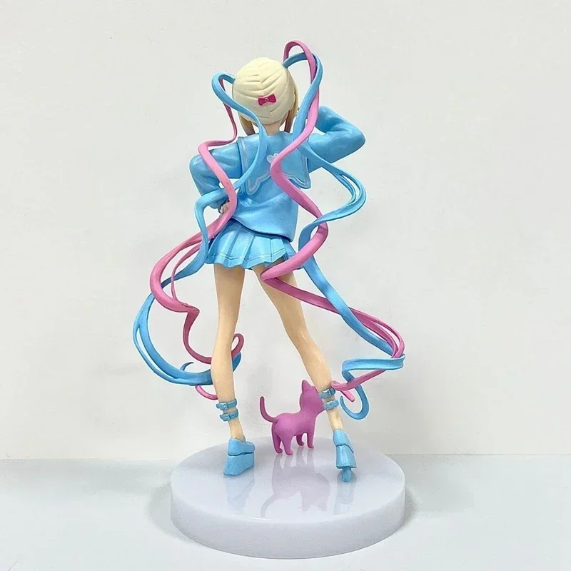 17cm Needy Girl Overdose Anime Figure Pop Up Parade KAngel Action Figures Virtual Uploader PVC Collection Model Ornaments Toys