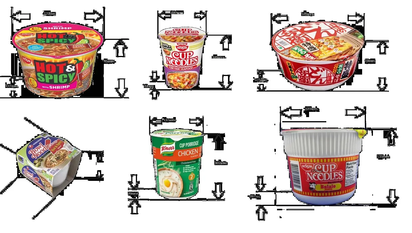 آلة بيع المعكرونة رامين ذات سعة كبيرة مع جهاز التحكم عن بعد لجهاز الماء الساخن