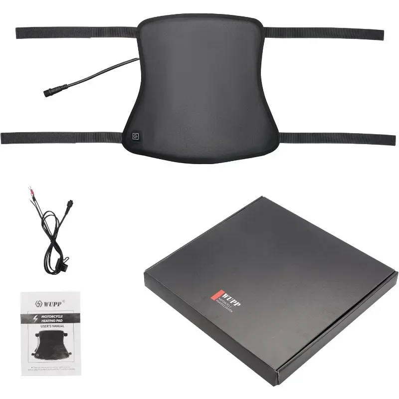 

12V Motorcycle Heated Seat Cushion Universal for ATV Raptor 700 for R1200GS F800GS MT07 MT09 Winter Warmer Seat Cover Heated Pad