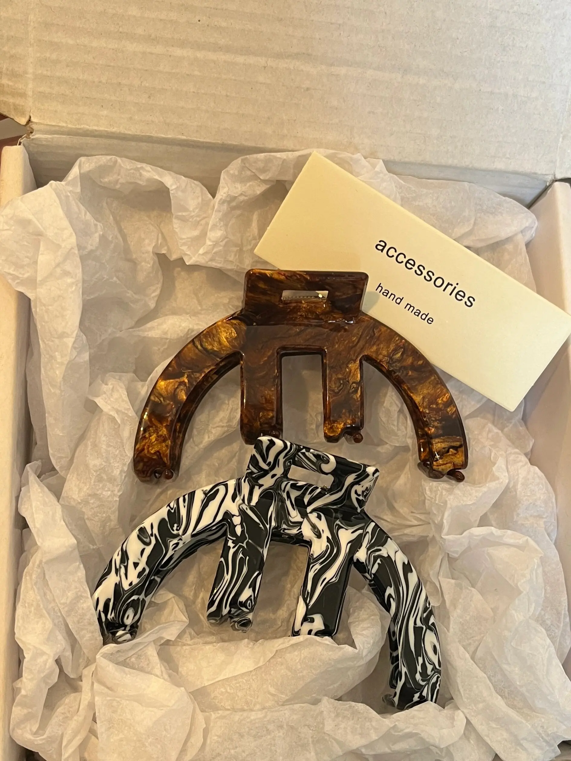 

9cm Acetate Hair Claws for Girls French Fashion Hair Crab Women Headwear Elegant TIe up Hair style