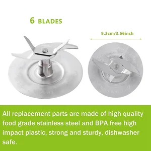 شفرة بديلة ل Oster Pro ، ملحقات الخلاط ، 1200 أفضل 6 مبيعات لخلاط قطع غيار مالوري - رقم 5