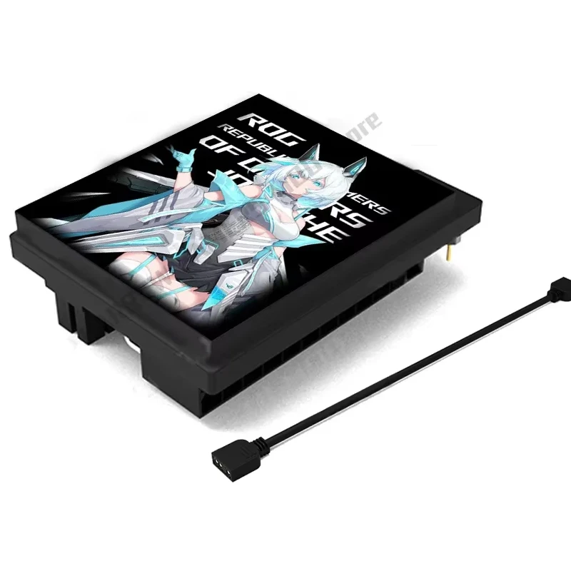 PC Power Supply 24Pin-90° Turning Steering Head Management Beautiful Wiring Artifact ARGB Design Customized