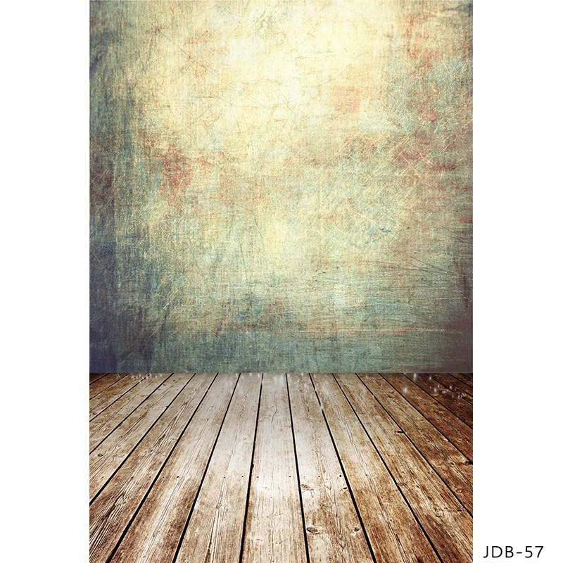 Portrait Cloth Photography Backdrops Prop Wooden Planks Theme Photography Background  JDB-02