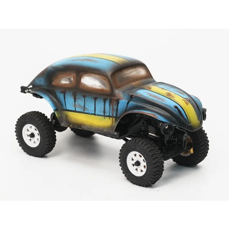 RC Painted Beetle Car Body 1/30 Scale for Axial SCX30 Bronco Wrangler customizable size Crawler Hobby Upgrade Part