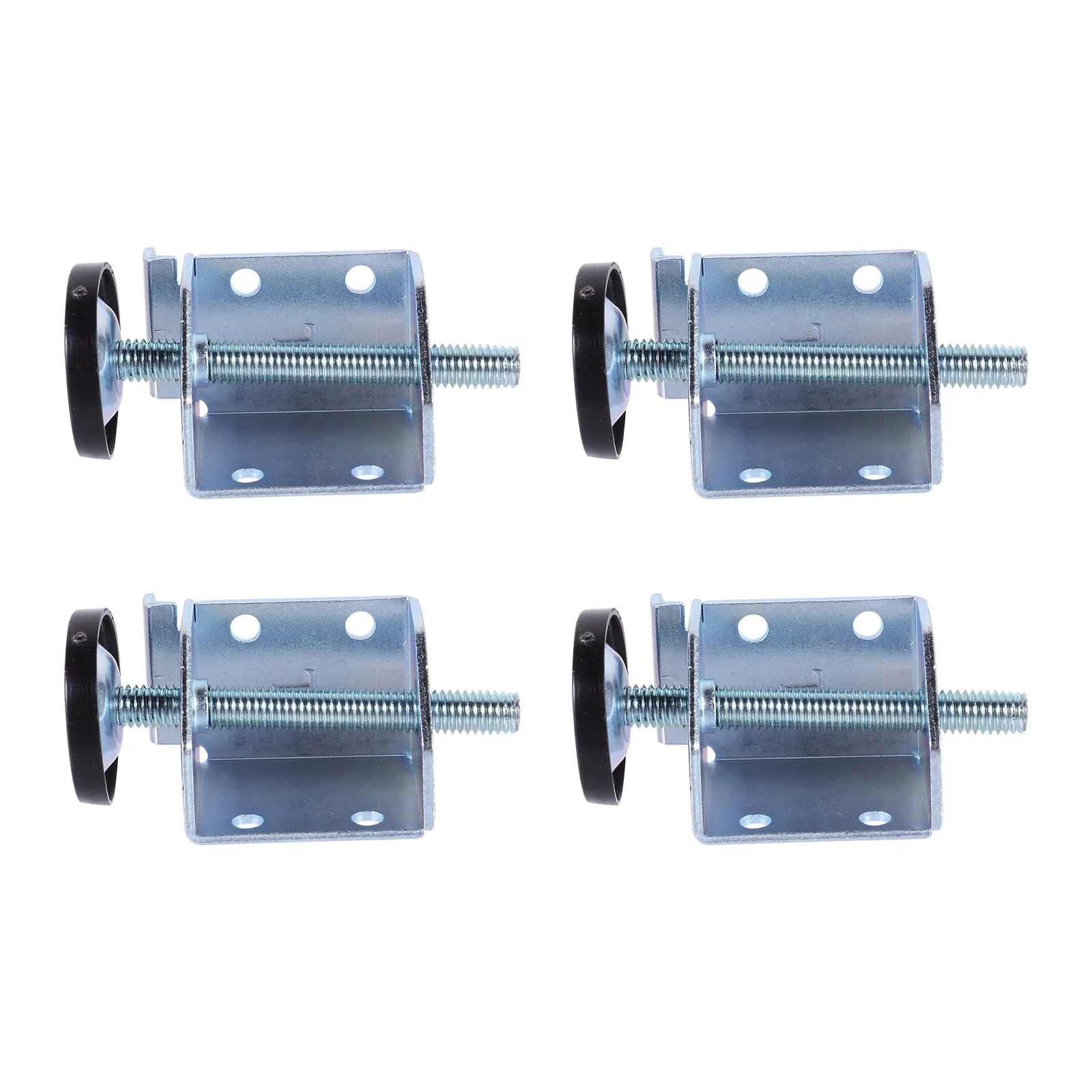

4Pcs Adjustable Furniture Levelers Heavy Duty Steel Legs for Table Cabinet Workbench Shelving Units Furniture Accessories
