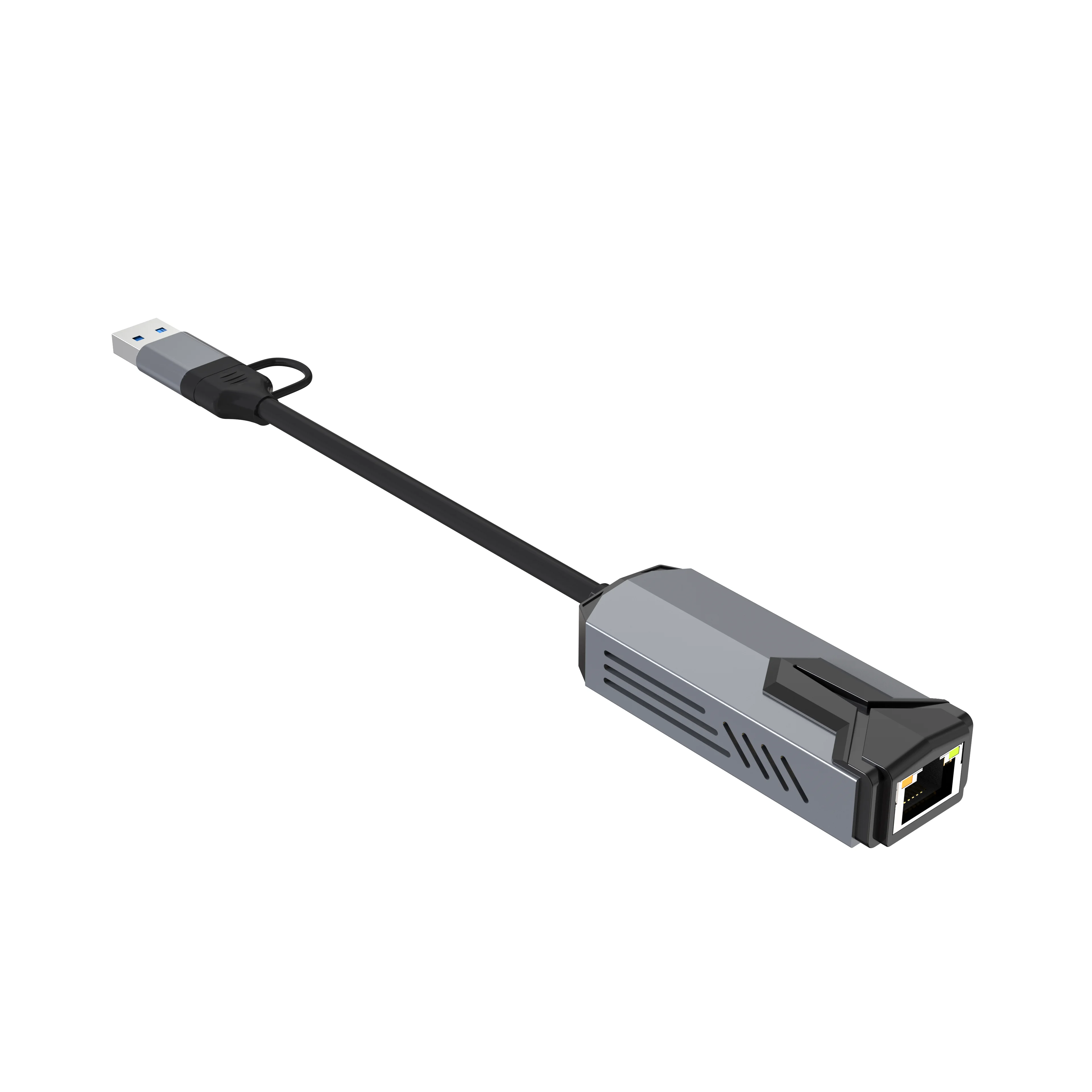 

Проводная сетевая карта USB 3.0 TYPE C 5G RTL81527, высокоскоростной адаптер 5000 Мбит/с для MacBookPro, ноутбука, настольного компьютера, планшета