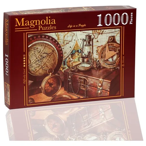 Magnolia Puzzle - 1000 Piece Jigsaw Puzzle-Nostalgic Things-Vintage Things - 2306