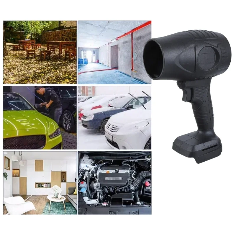 Soplador aire portátil con batería litio, soplador fuerte hojas movido por agua, secador Mini turbinas, sin