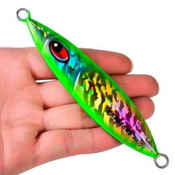 1Pcs 금속 지그 쇼어 지그 바다 낚시 160g 200g 느린 지그 실물 같은 금속 지그 느린 지그 스푼 레이저 인공 미끼