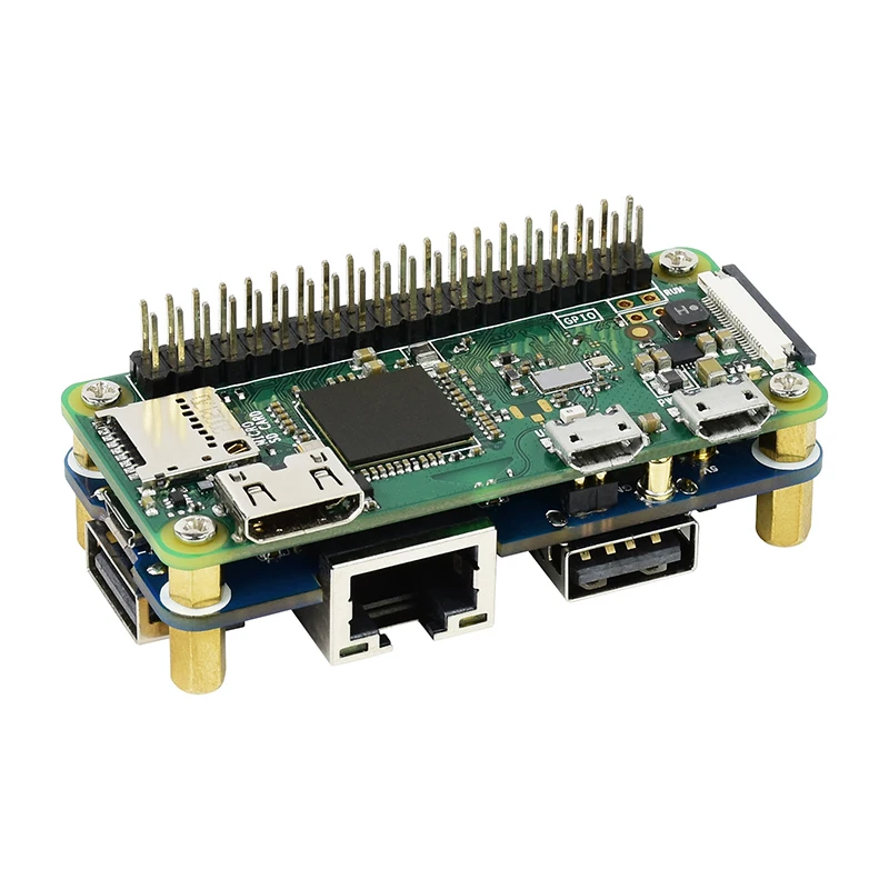 Raspberry Pi USB HUB Expansion Board Raspberry Pi ZeroW 2W Ethernet USB Hub Module