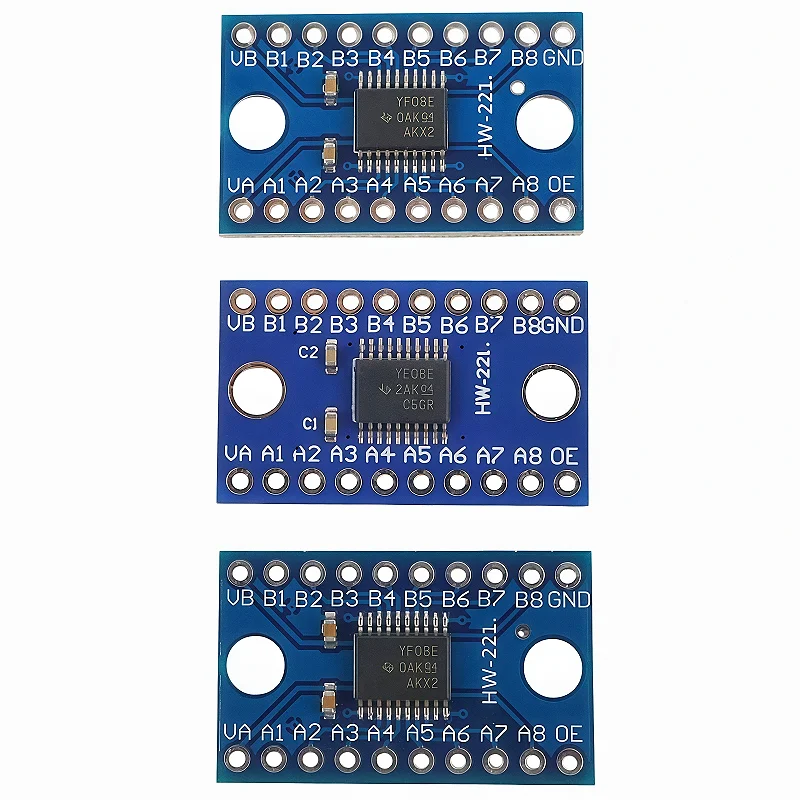 1-10pcs 3.3V 5V TXS0108E 8 Channel Logic Level Converter TTL Bi-directional Mutual Convert