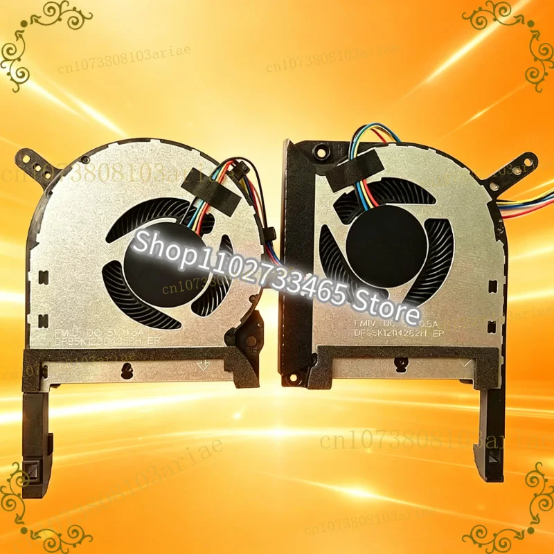 System Cooler Component for ASUS TUF Gaming FX95D FX705G FX505D FX506 FX86 Notebook Fan