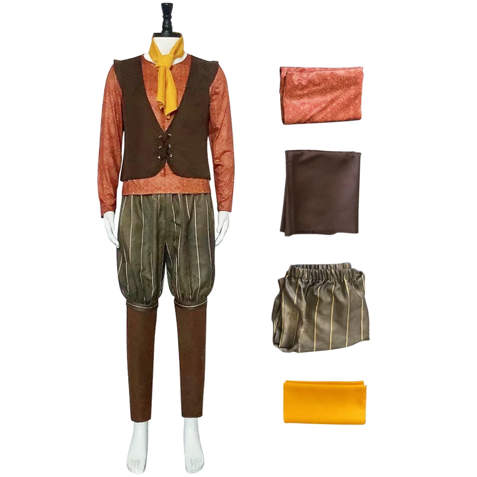 Movie Rumpelstiltskin Cosplay Costume For Man Adults Kids Halloween Costumes Cosplay Role Play Party