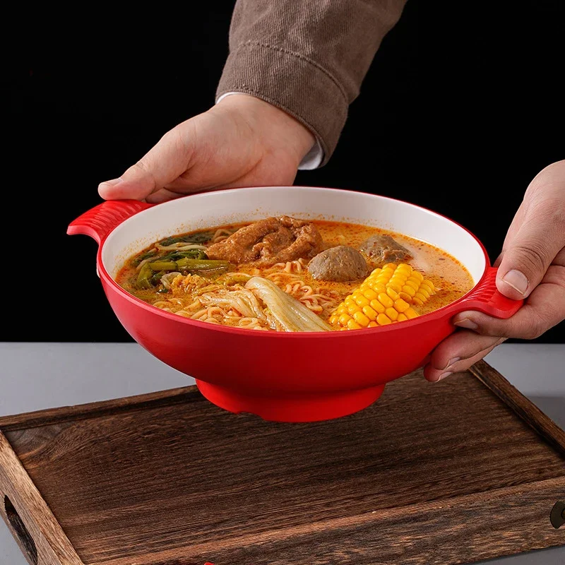 Special Melamine Tableware for Two Ears Commercial Noodle Bowl