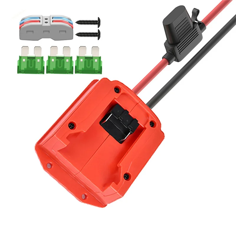 

B86B-автомобильный усилитель для аккумулятора 18 В с 3 предохранителями, автомобильный стартер, адаптер аварийного пускового устройства