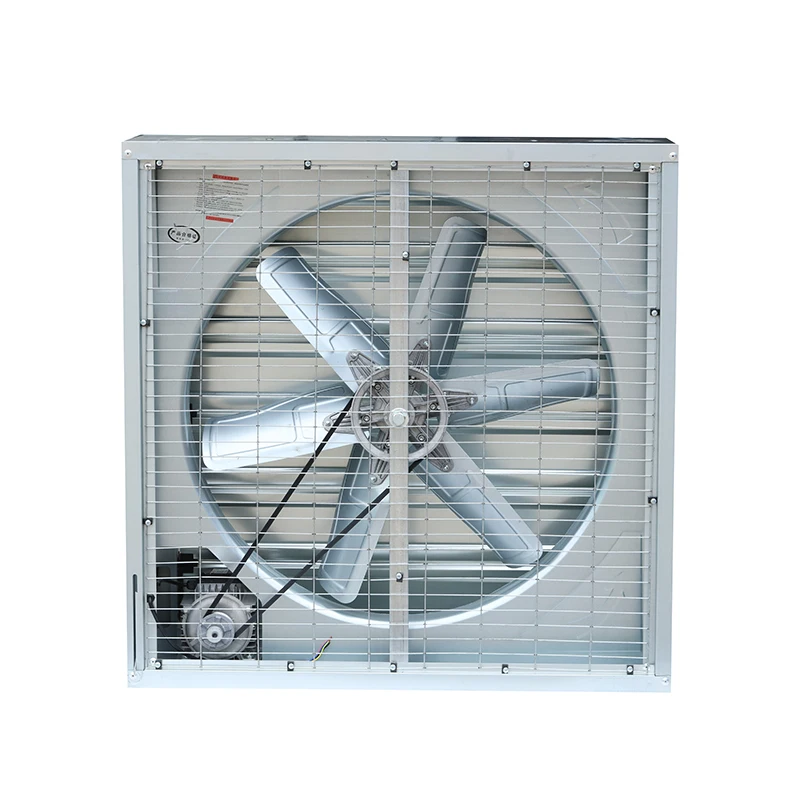 Industrial Heavy Duty Wall Mounted Galvanized Ventilation Exhaust Fan for Barn Poultry Farm Box Fan